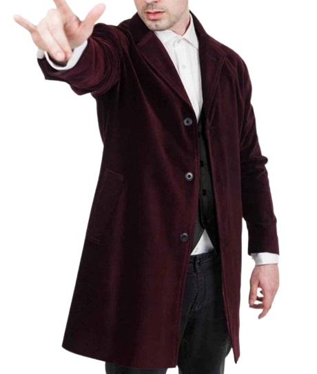 red velvet coat from doctor who