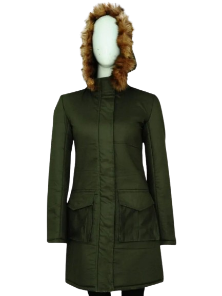 ANNA FRIEL TV-SERIES MARCELLA COAT