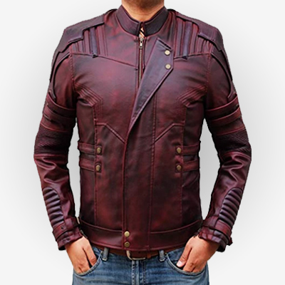 Star Lord leather jacket Guardian of the galaxy