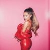 Ariana Grande Red Leather Jacket