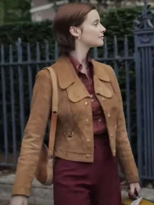 Dolours Price Brown Leather Jacket