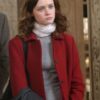 <h2>Alexis Bledel Gilmore Girls S05 Rory Gilmore Red Wool Long Coat</h2>