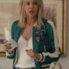 <h2>DJ Vance Hacks 2024 Kaitlin Olson Green Varsity Jacket</h2>