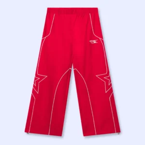 Noemotions Aura Tracksuit Pant Red