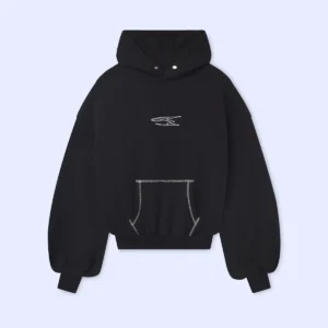Noemotions Ironic Hoodie Black