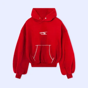 Noemotions Ironic Hoodie Red