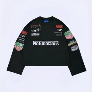 Noemotions Racing Longsleeve Black