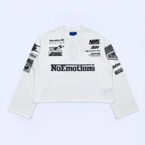 Noemotions Racing Longsleeve White